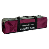 Family Tradition Croquet Set, 8-Player Wooden Croquet Game From AmishToyBox.com