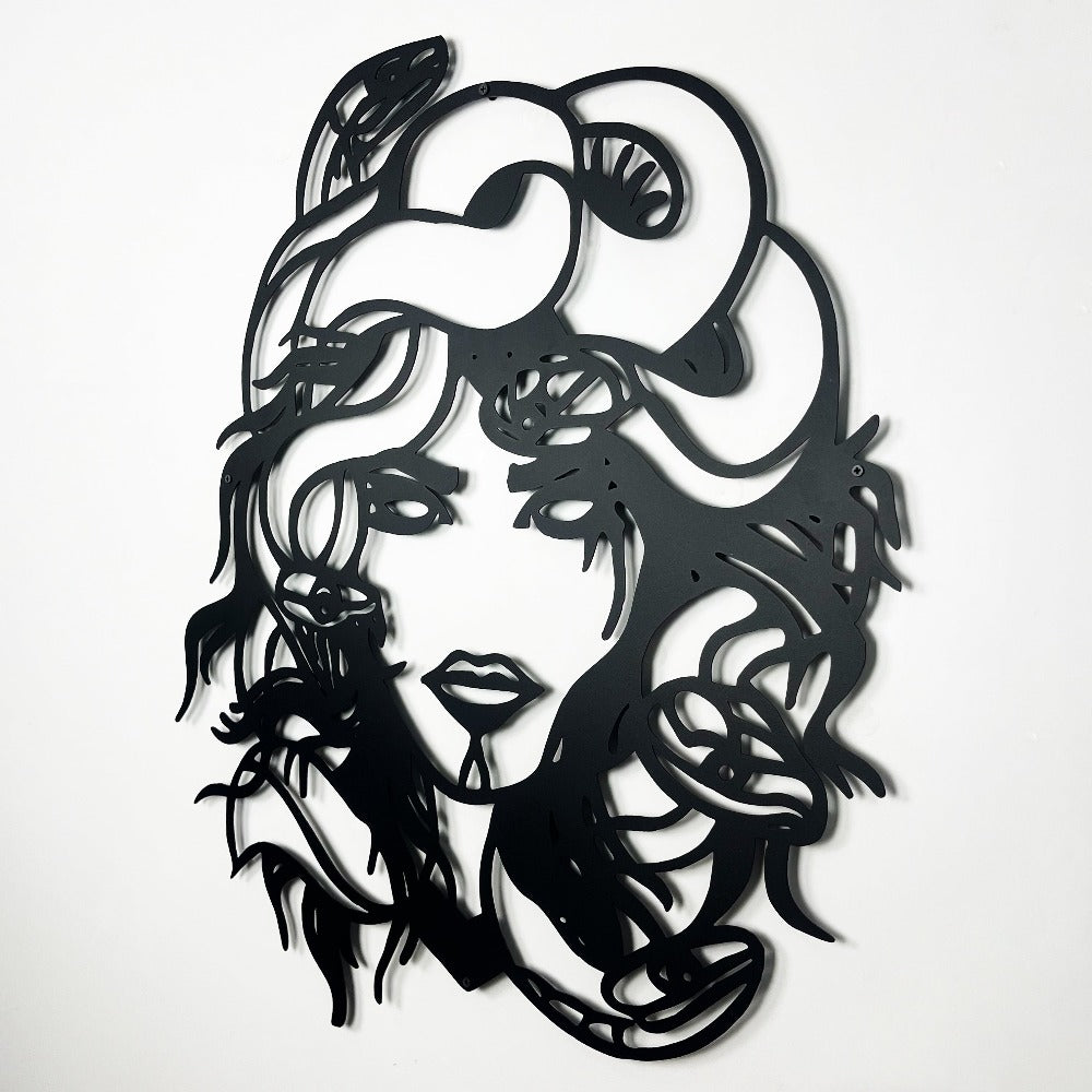 Medusa Metal Wall Art from VITAHOME DESIGN LLC