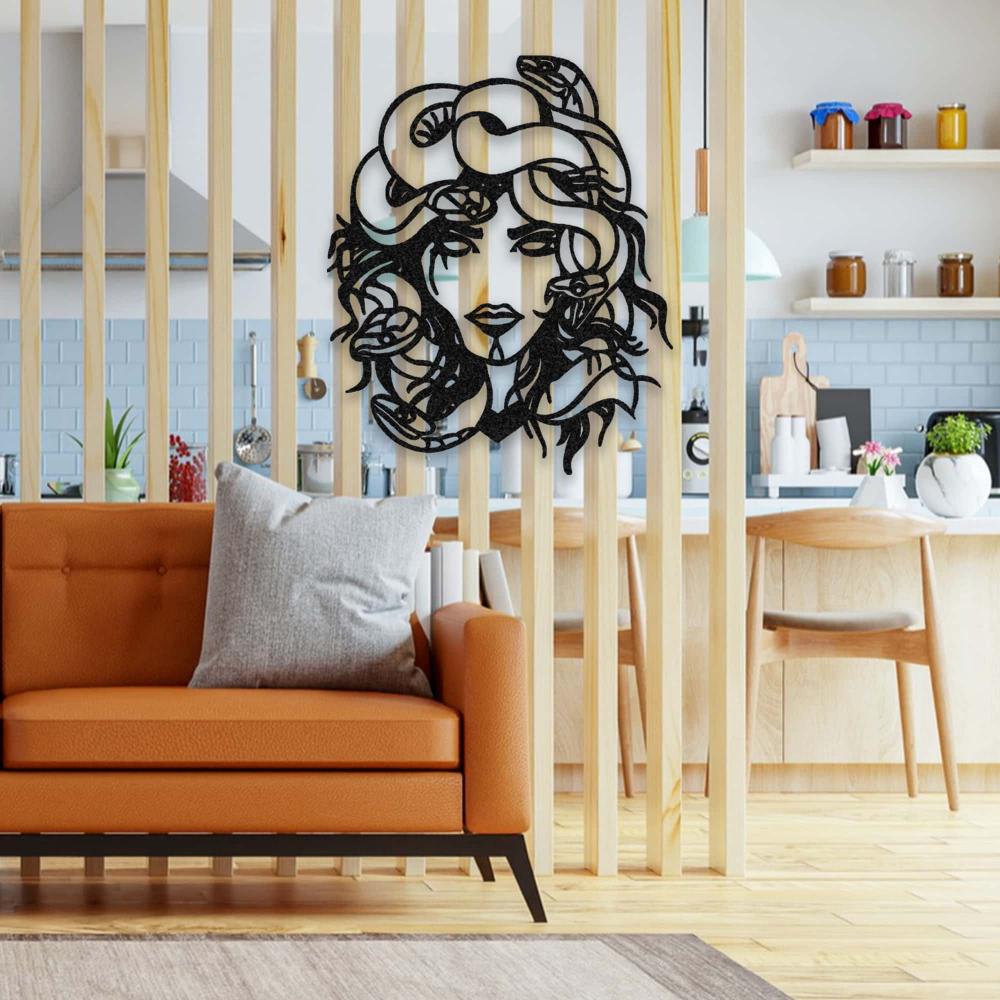 Medusa Metal Wall Art from VITAHOME DESIGN LLC