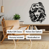 Medusa Metal Wall Art from VITAHOME DESIGN LLC