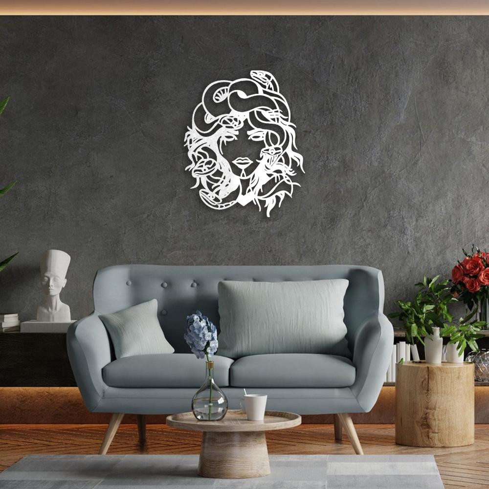 Medusa Metal Wall Art from VITAHOME DESIGN LLC