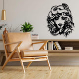 Medusa Metal Wall Art from VITAHOME DESIGN LLC