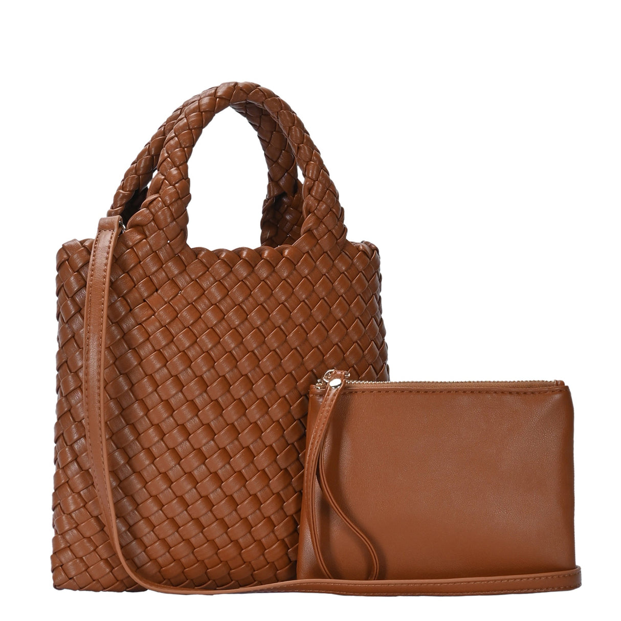 Melody 2 in 1 Wristlet Pouch Woven Crossbody from MMS Brands