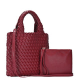 Melody 2 in 1 Wristlet Pouch Woven Crossbody from MMS Brands