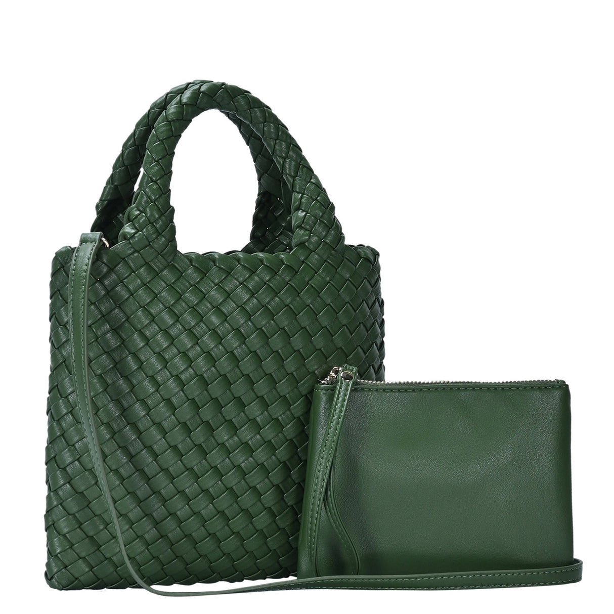 Melody 2 in 1 Wristlet Pouch Woven Crossbody from MMS Brands