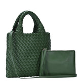 Melody 2 in 1 Wristlet Pouch Woven Crossbody from MMS Brands