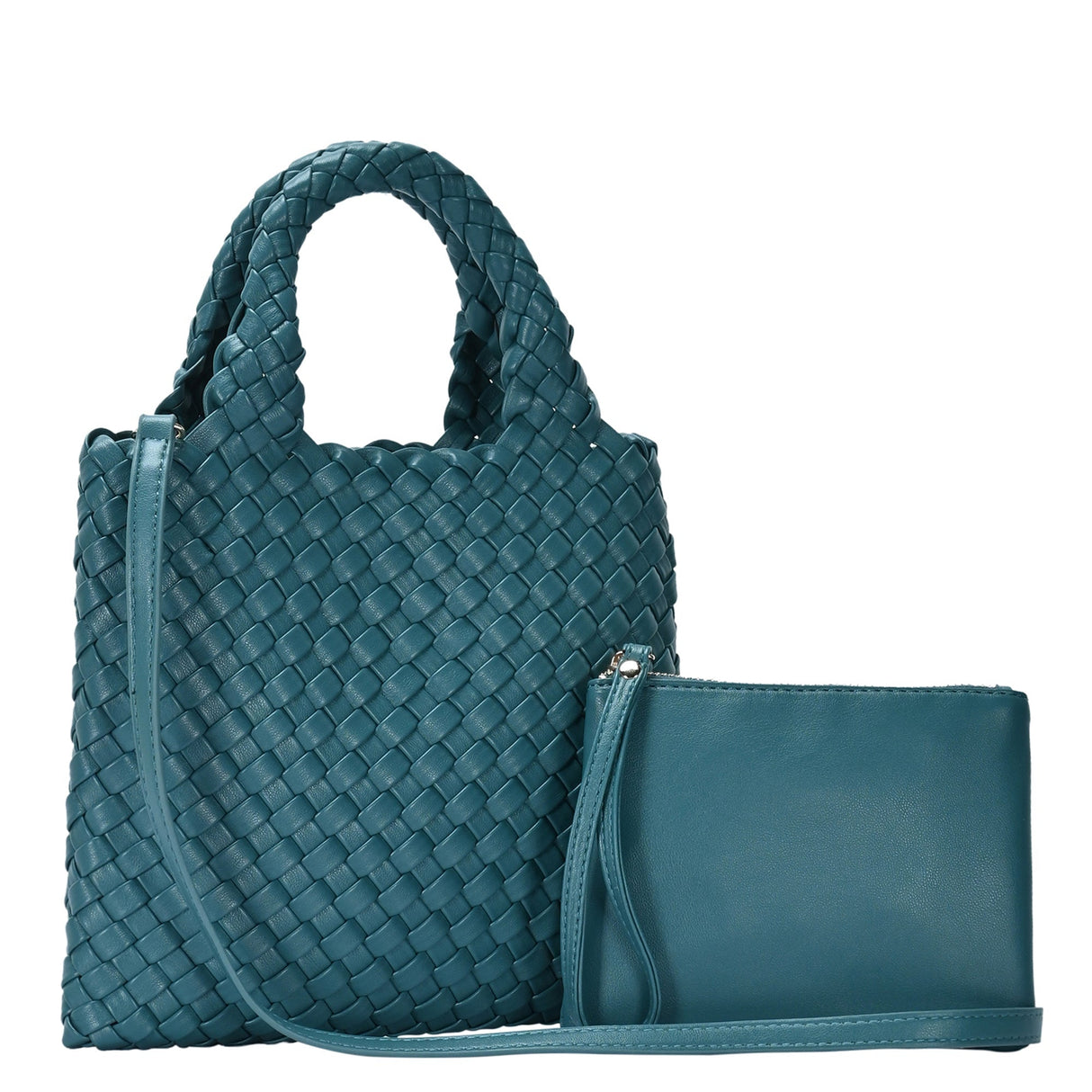 Melody 2 in 1 Wristlet Pouch Woven Crossbody from MMS Brands