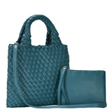 Melody 2 in 1 Wristlet Pouch Woven Crossbody from MMS Brands