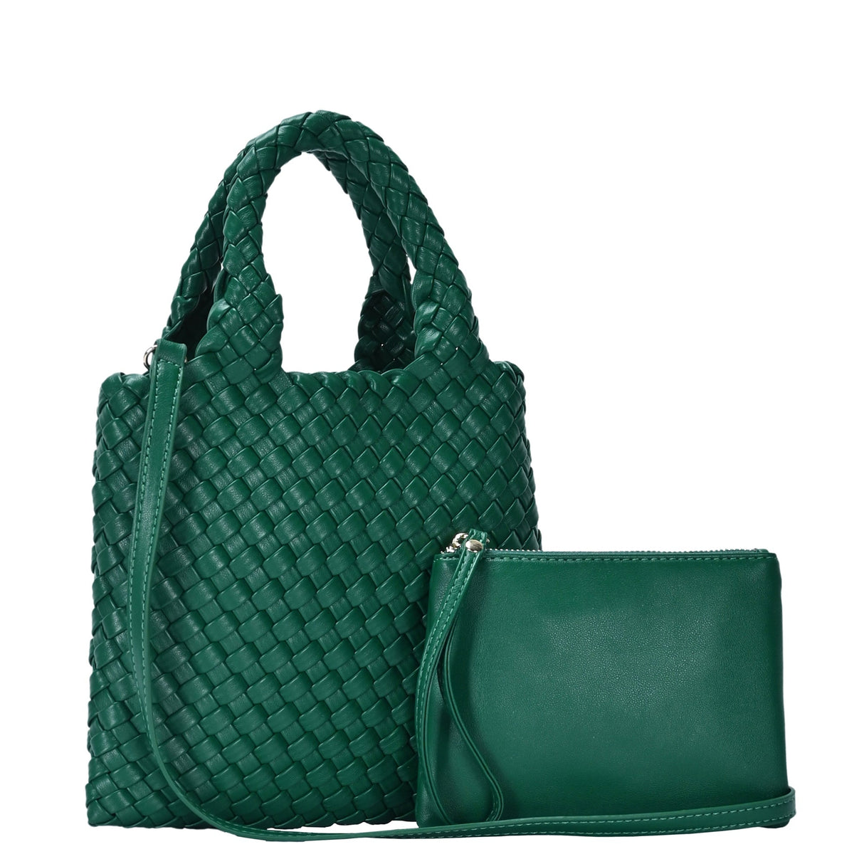 Melody 2 in 1 Wristlet Pouch Woven Crossbody from MMS Brands
