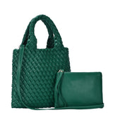 Melody 2 in 1 Wristlet Pouch Woven Crossbody from MMS Brands