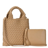Melody 2 in 1 Wristlet Pouch Woven Crossbody from MMS Brands