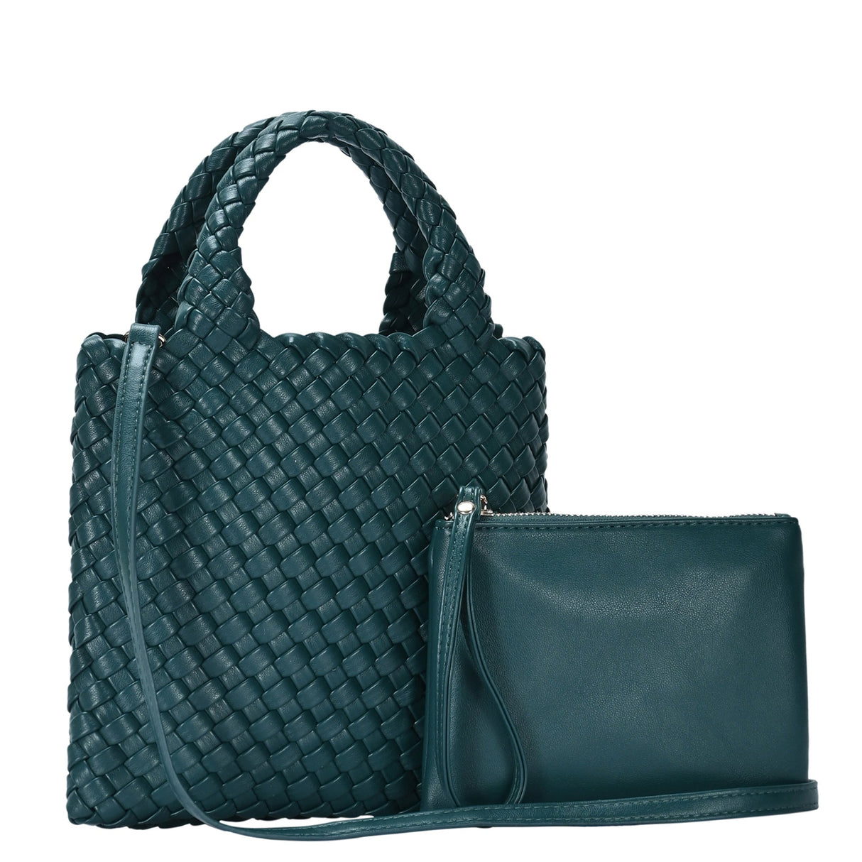 Melody 2 in 1 Wristlet Pouch Woven Crossbody from MMS Brands