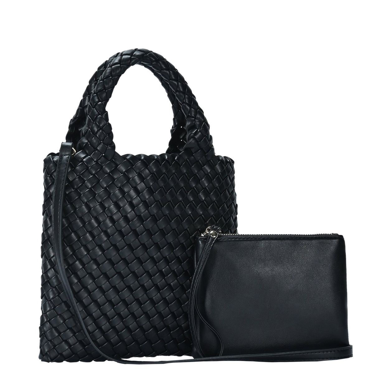 Melody 2 in 1 Wristlet Pouch Woven Crossbody from MMS Brands