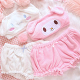 My Melody Cinnamoroll Pajama Two Piece Set From Kawaii Stop