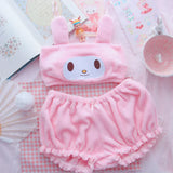 My Melody Cinnamoroll Pajama Two Piece Set From Kawaii Stop