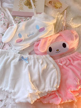 My Melody Cinnamoroll Pajama Two Piece Set From Kawaii Stop