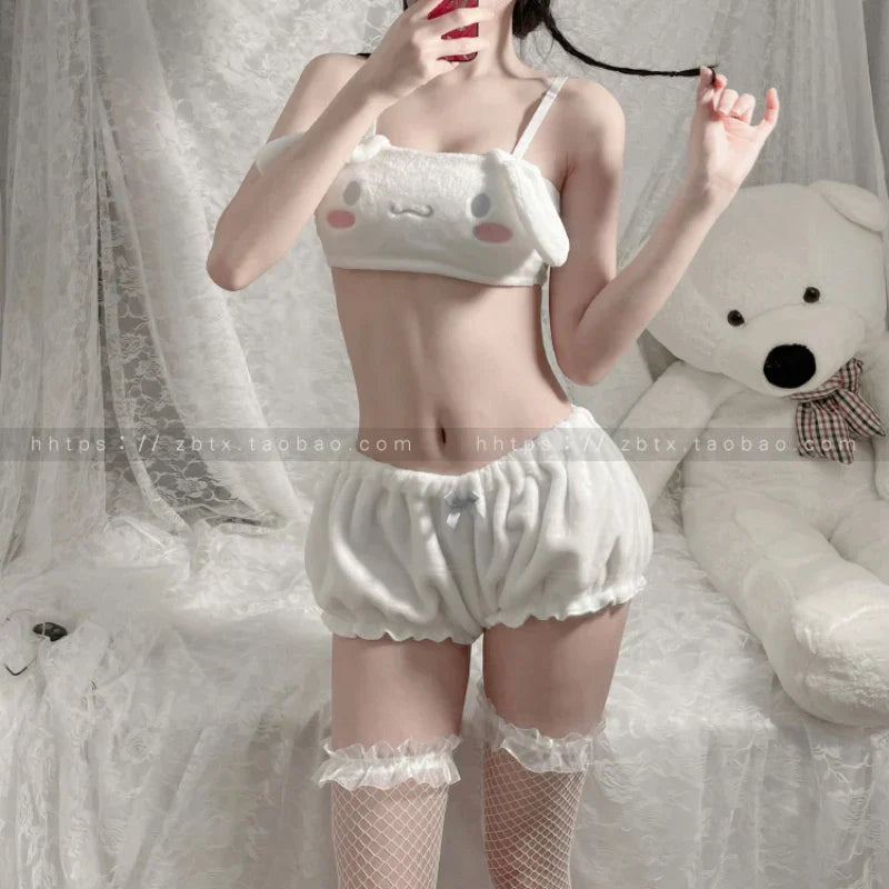 My Melody Cinnamoroll Pajama Two Piece Set From Kawaii Stop