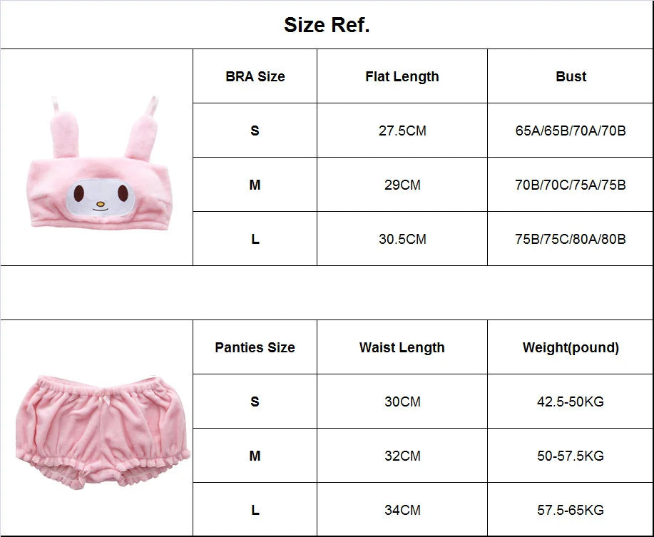 My Melody Cinnamoroll Pajama Two Piece Set From Kawaii Stop