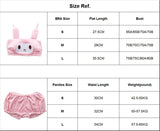 My Melody Cinnamoroll Pajama Two Piece Set From Kawaii Stop