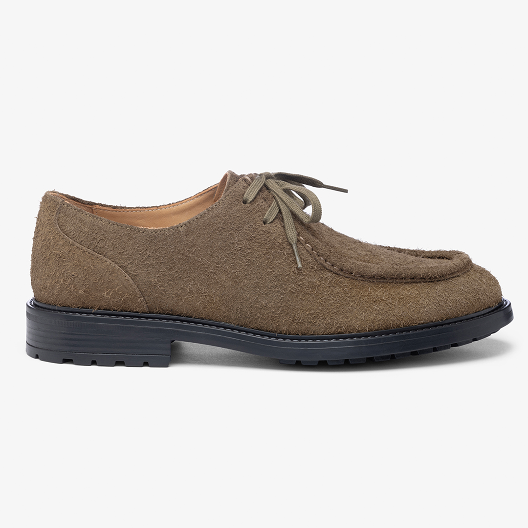 Men's Antelope Textured Suede Tuscan Derby Boot From Del Toro Shoes