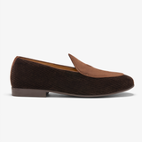 Men's Brown Corduroy Milano Loafer from Del Toro Shoes
