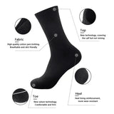 High-Performance Men's Crew socks Athleisure Comfort (9-11, 10-13) (Pack of 6, 12) from PremiumBrandGoods
