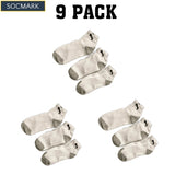 High-Quality Men's Cotton Thermal Socks 9-Pack (Sizes 9-11, 10-13) - Winter Warmth from PremiumBrandGoods
