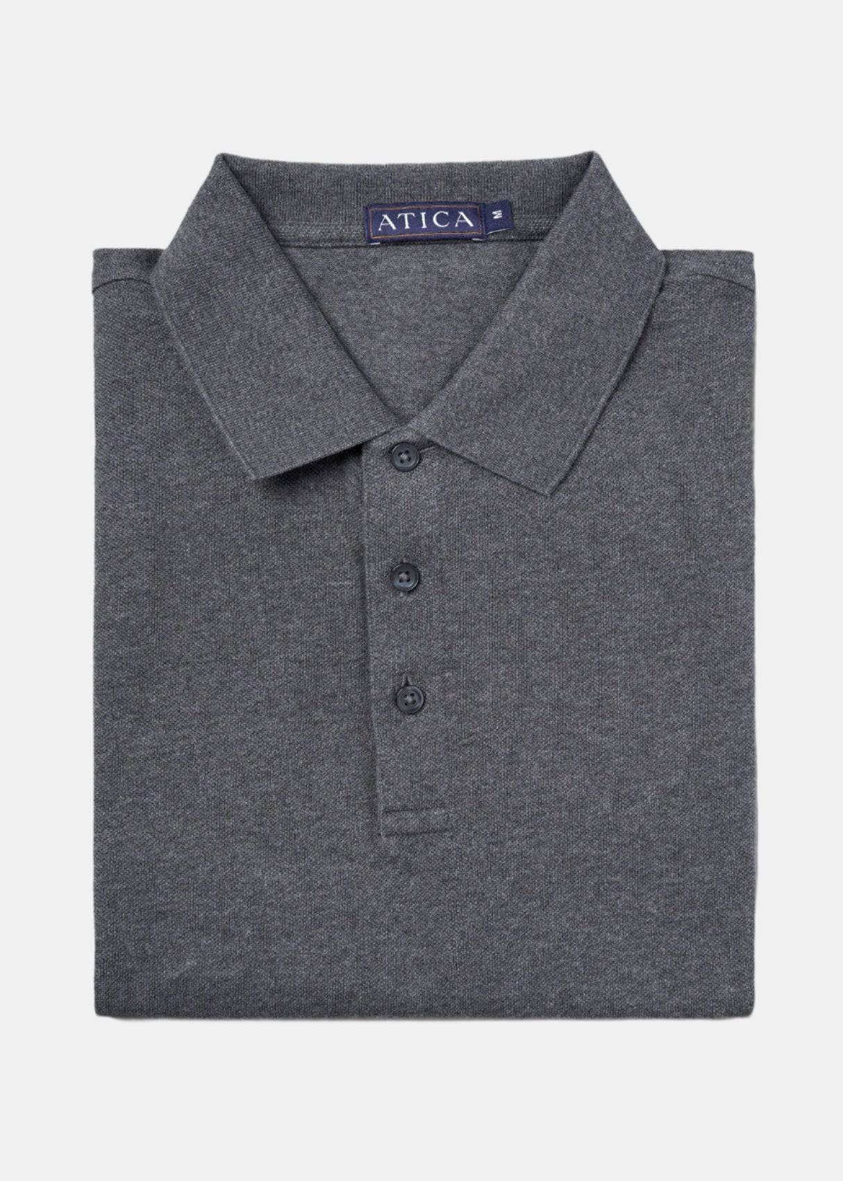 Performance Polo Dark Grey Shirt from Atica Man