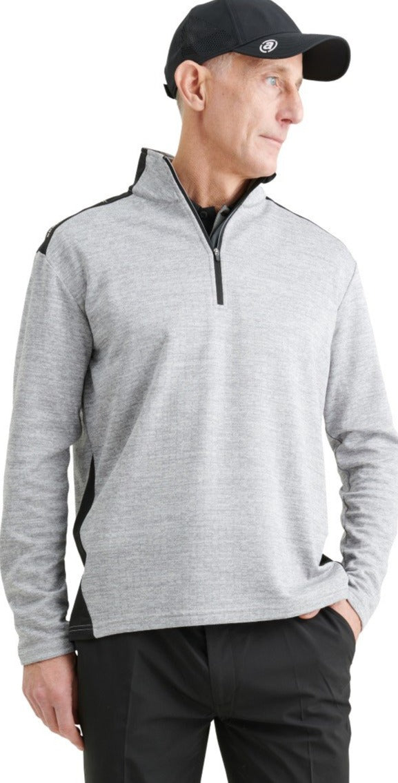 Sunningdale men's half-zip sweater from Abacus Sportswear US