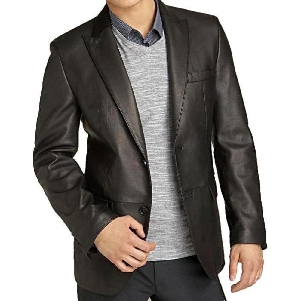 Mens Kilroy Lambskin Leather Blazer From FAD