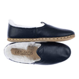 Women's Black Shearlings from Atlantis Handmade Shoes