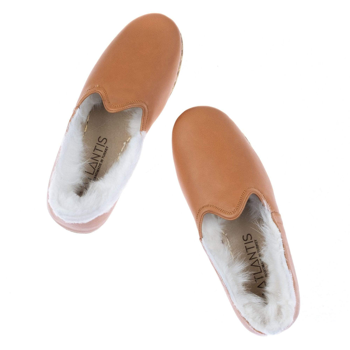 Women's Coconut Shearlings from Atlantis Handmade Shoes