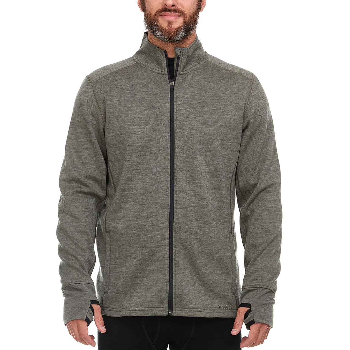 Heavyweight - Men's Wool Full Zip Wilderness from Minus33 Merino Wool Clothing