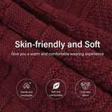 Mens Womens Winter Beanie Hat Scarf Set Warm Knit Hat Thick Fleece Lined Winter Cap Neck Warmer for Men Women from PremiumBrandGoods