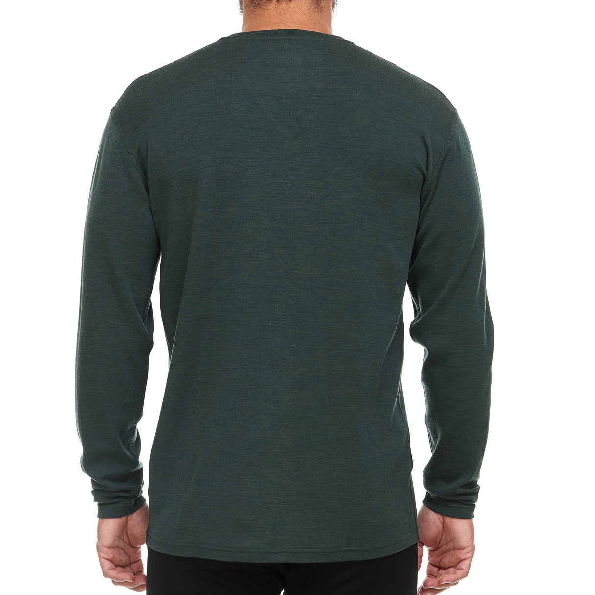 Midweight - Men's Long Sleeve V-Neck 100% Merino Wool from Minus33 Merino Wool Clothing