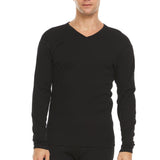 Midweight - Men's Long Sleeve V-Neck 100% Merino Wool from Minus33 Merino Wool Clothing