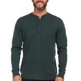 Midweight - Men's Long Sleeve Henley 100% Merino Wool from Minus33 Merino Wool Clothing