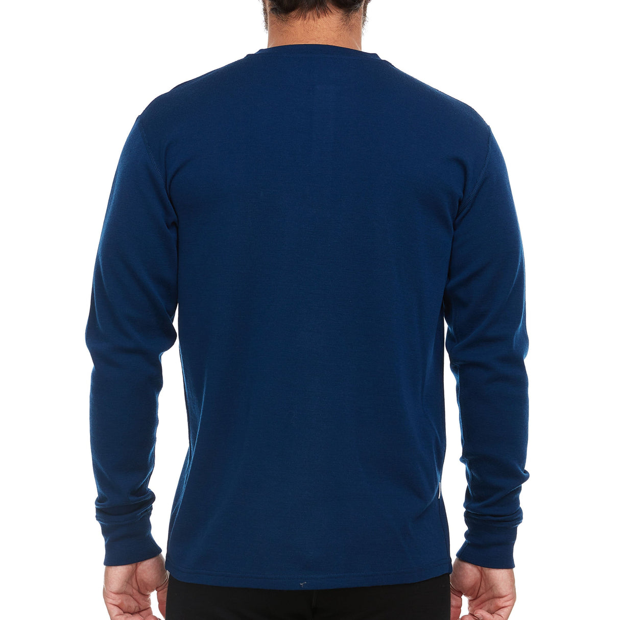 Midweight - Men's Long Sleeve Henley 100% Merino Wool from Minus33 Merino Wool Clothing