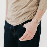 Lorenzo L'uomo Mens Collection Double Bracelet Wholesale from Pretty Simple