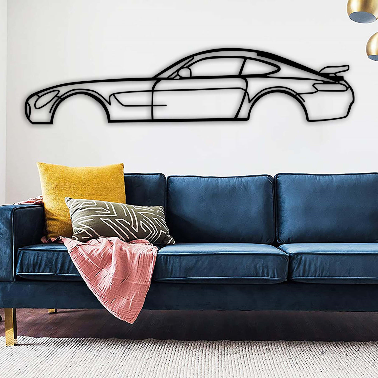 Mercedes Amg Gtr Car Silhouette from VITAHOME DESIGN LLC