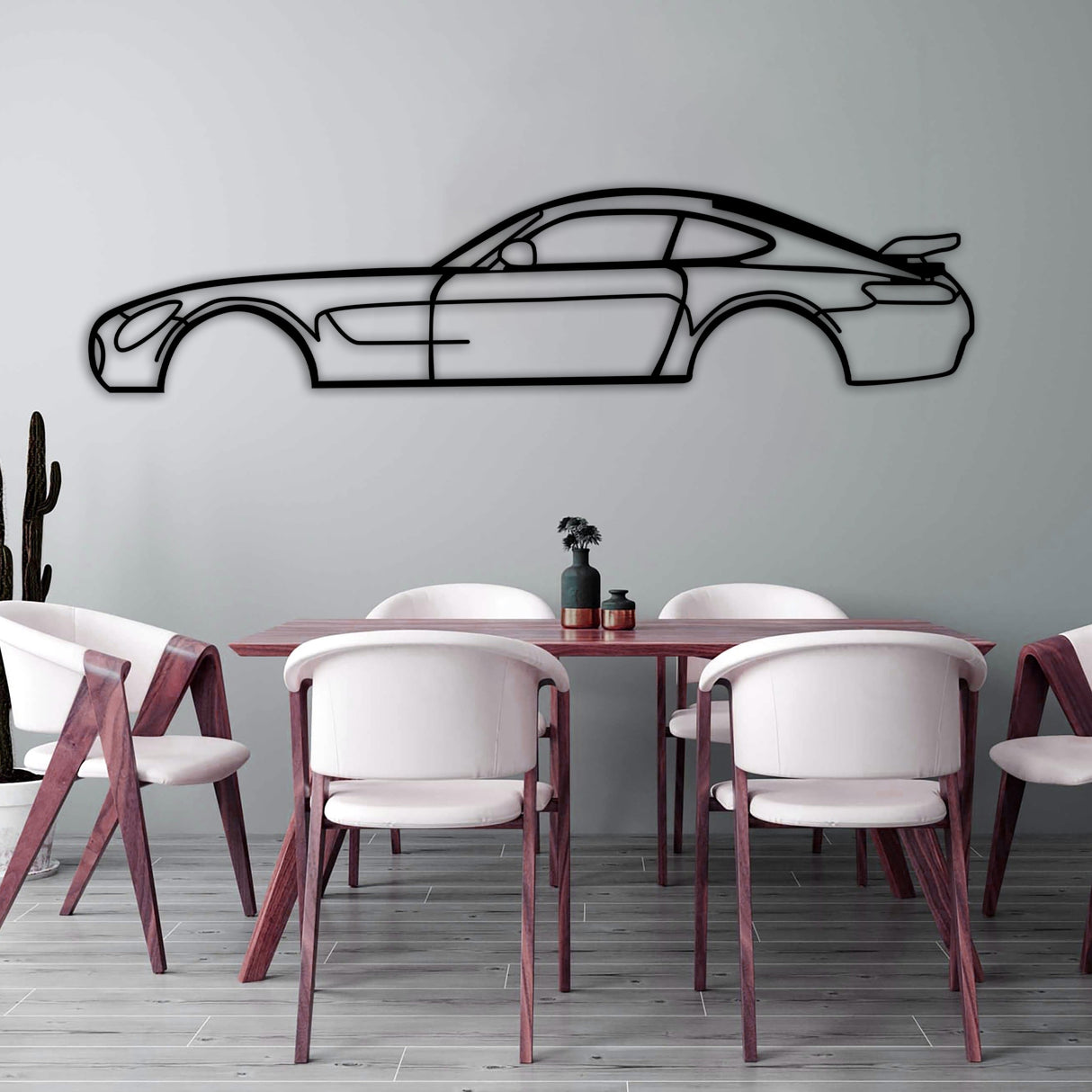 Mercedes Amg Gtr Car Silhouette from VITAHOME DESIGN LLC