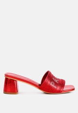 Messels Rhinestone Embellished Paris Sandals from London Rag International