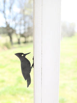 Metal Bird Statue - Woodpecker Bird Art From Jubilee Trading Company