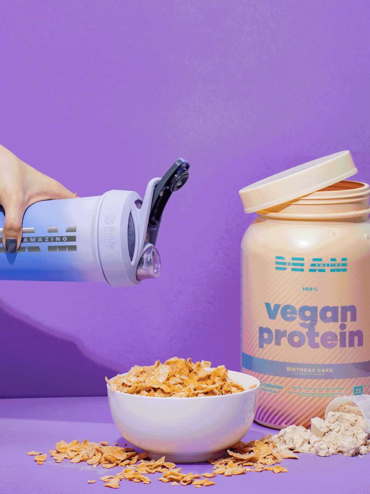 Be Amazing Metal Blender Bottle From BEAM