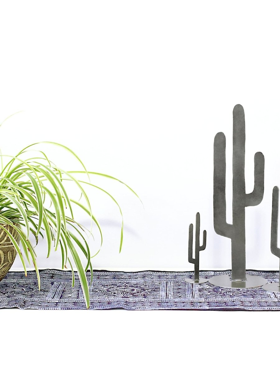 Metal Cactus Silhouette - Large From Jubilee Trading Company