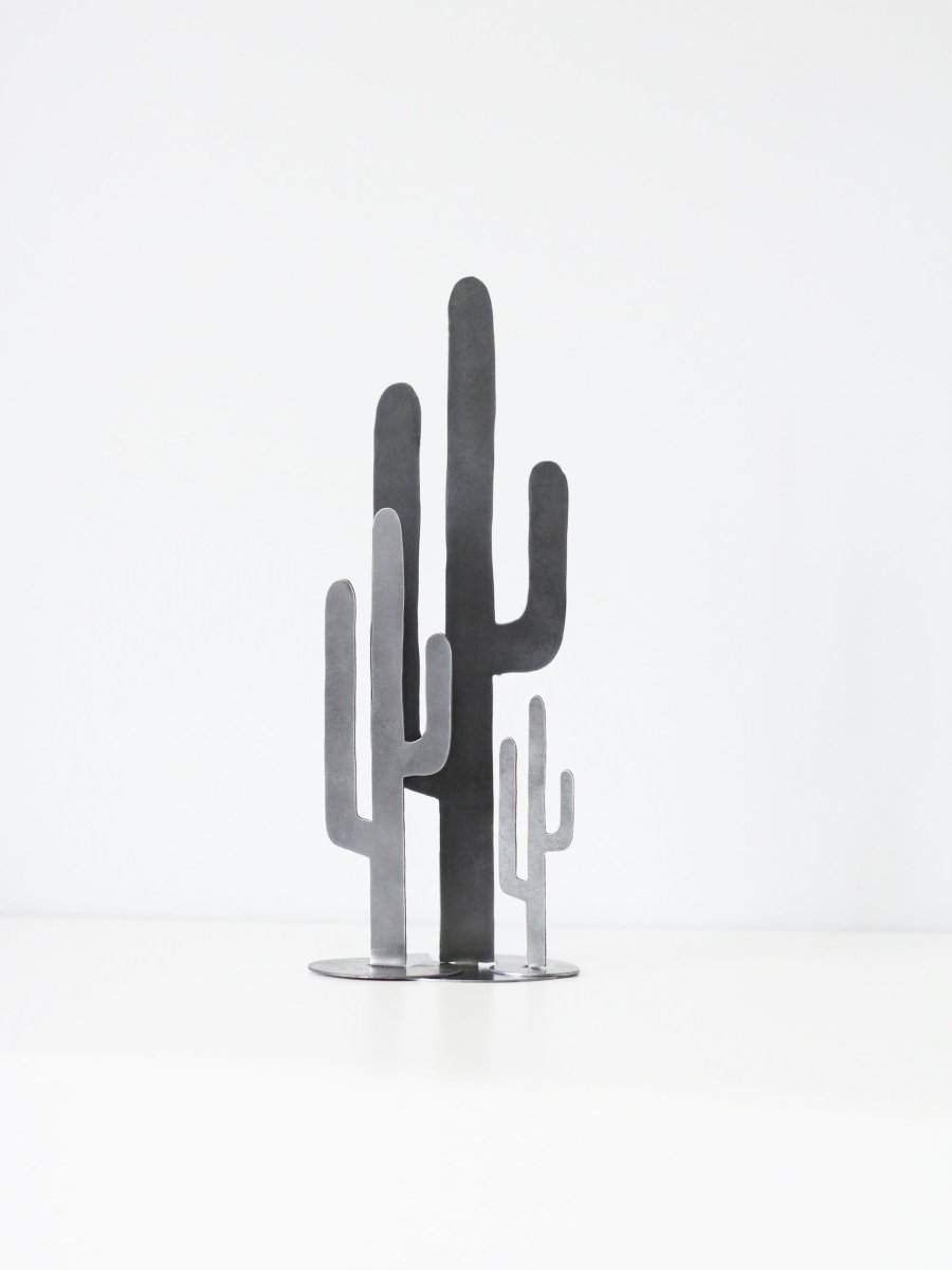 Metal Cactus Silhouette - Large From Jubilee Trading Company