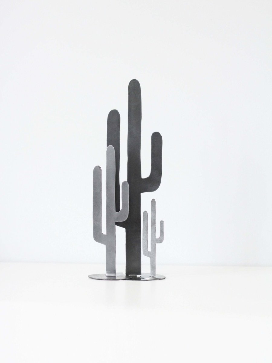 Metal Cactus Silhouette - Medium From Jubilee Trading Company