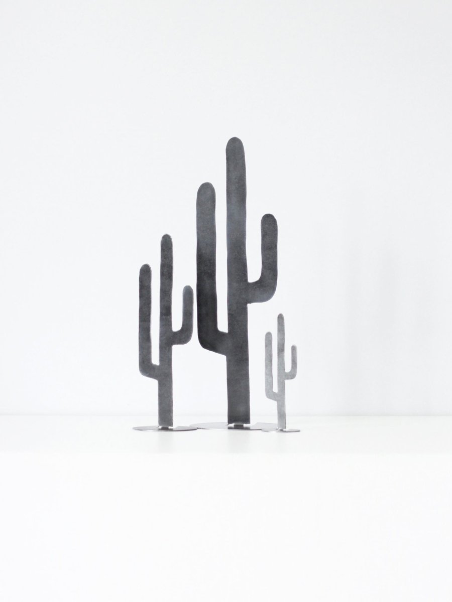 Metal Cactus Silhouette - Small From Jubilee Trading Company