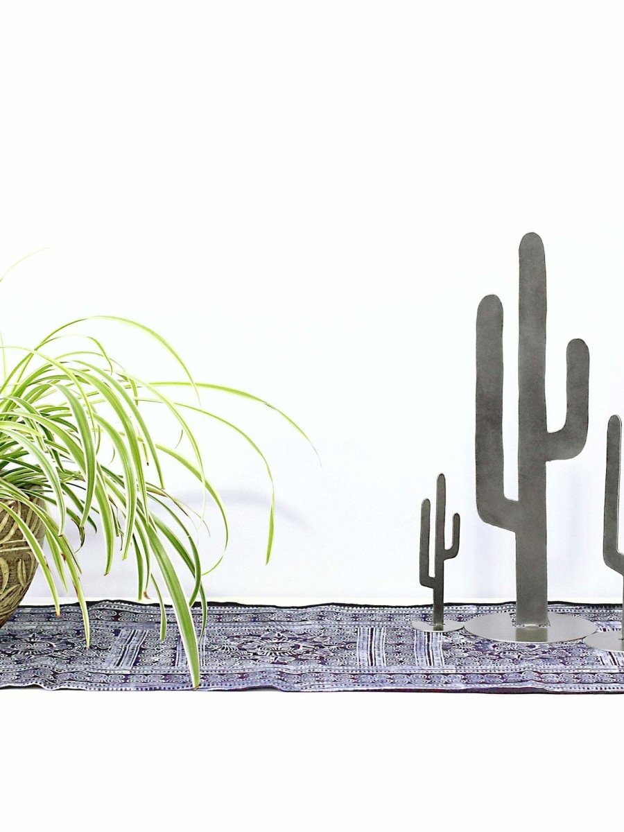 Metal Cactus Silhouette - Small From Jubilee Trading Company