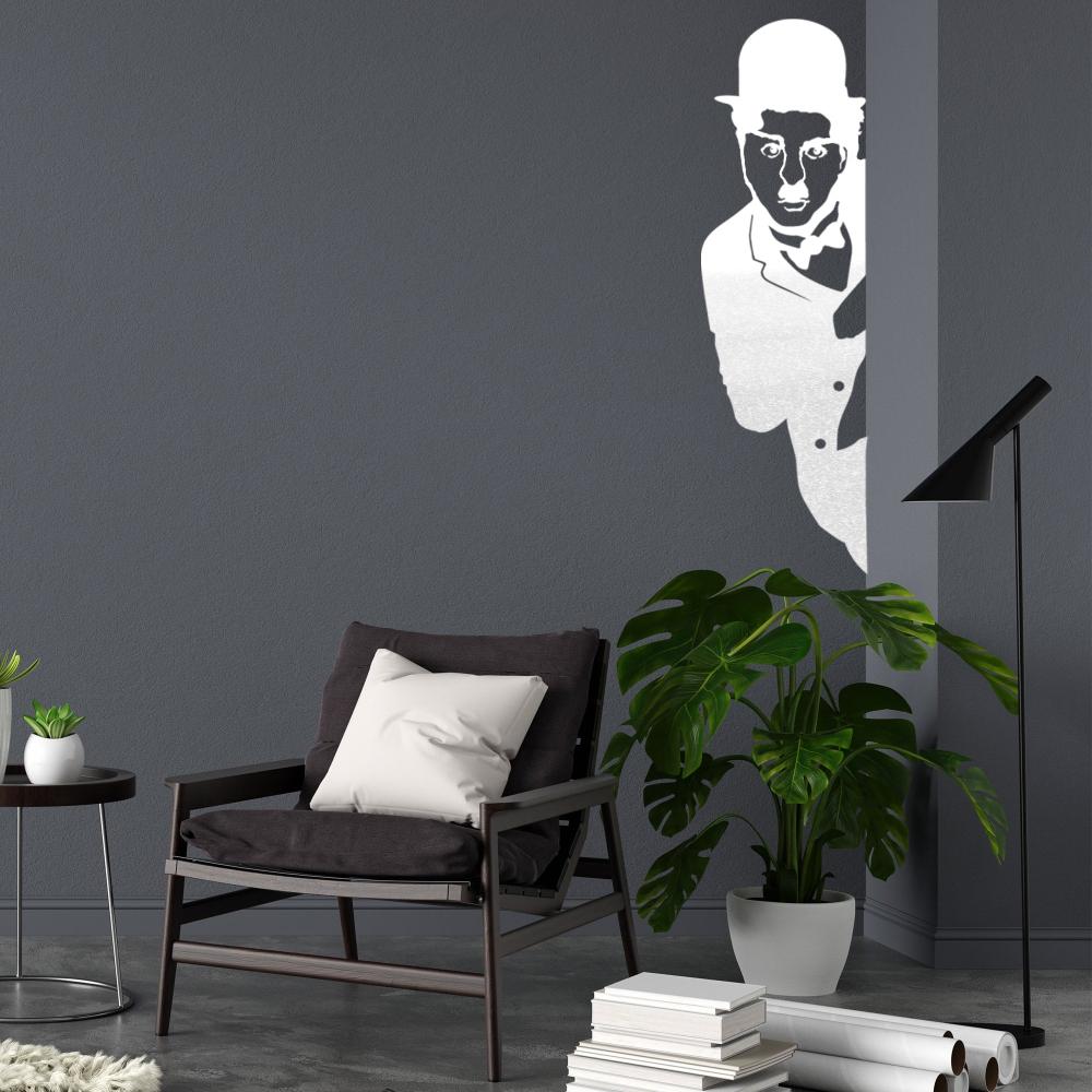 Metal Charlie Chaplin Wall Art from VITAHOME DESIGN LLC